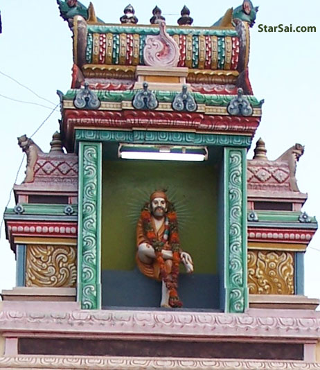 Dwarakamai of shirdi saibaba in Nagasai temple where theres Dhuni